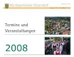 Druckversion Veran-staltungskalender Hitzendorf 2008 