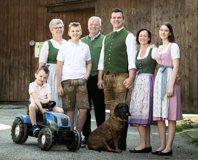 Thomas Gschier mit Familie © Christa Strobl