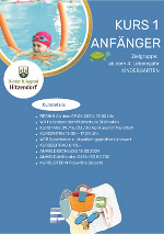 Start Schwimmkurs "Anfänger - Kurs 1" 