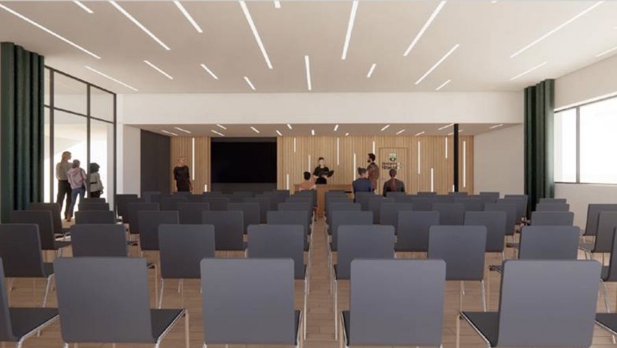 Bildvergrößerung Trauungssaal © ARTiVO/KST Bildvergrößerung Trauungssaal © ARTiVO/KST