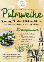 Familiengottesdienst und Palmweihe 