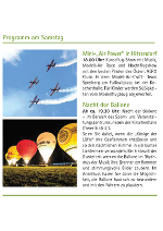 Kunstflugshow und Nacht der Ballone 
