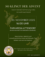 Weihnachtlicher Abend "So klingt der Advent" 