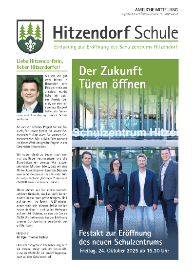 Sonderausgabe Schule, Oktober 2025 