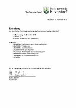 Öffentliche Kommissionssitzung 