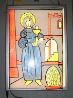 Adventfenster der Hl. Barbara, Design by 2a+b der NMS 