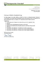 Öffentliche Gemeinderatssitzung 