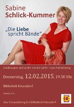 Lesung "Die Liebe spricht Bände" 