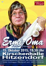 Benefizkabarett Ermi-Oma "Ärger-Therapie" 