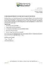 Konstituierende Sitzung des Gemeinderates 