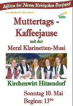 Muttertags - Kaffeejause 
