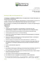 Öffentliche Gemeinderatssitzung 
