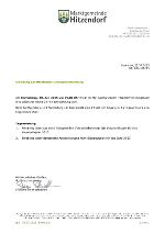 Öffentliche Gemeinderatssitzung 
