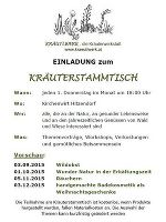 Kräuterstammtisch 