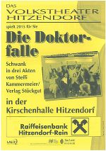 Theateraufführung - "Die Doktorfalle" 