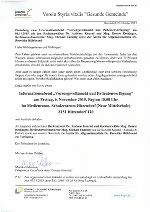 Informationsabend "Vorsorgevollmacht und Patientenverfügung" 