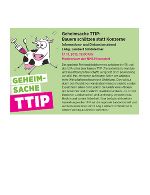 Informations- und Diskussionsabend "Geheimsache TTIP - Bauern schützen statt Konzerne" 