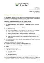 Öffentliche Gemeinderatssitzung 