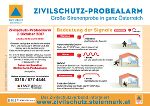 Zivilschutz-Probealarm 