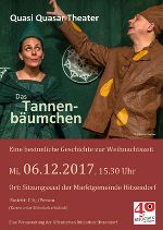 Weihnachtstheater "Das Tannenbäumchen" 
