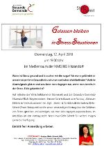 Vortrag "Gelassen bleiben in Stresssituationen" 